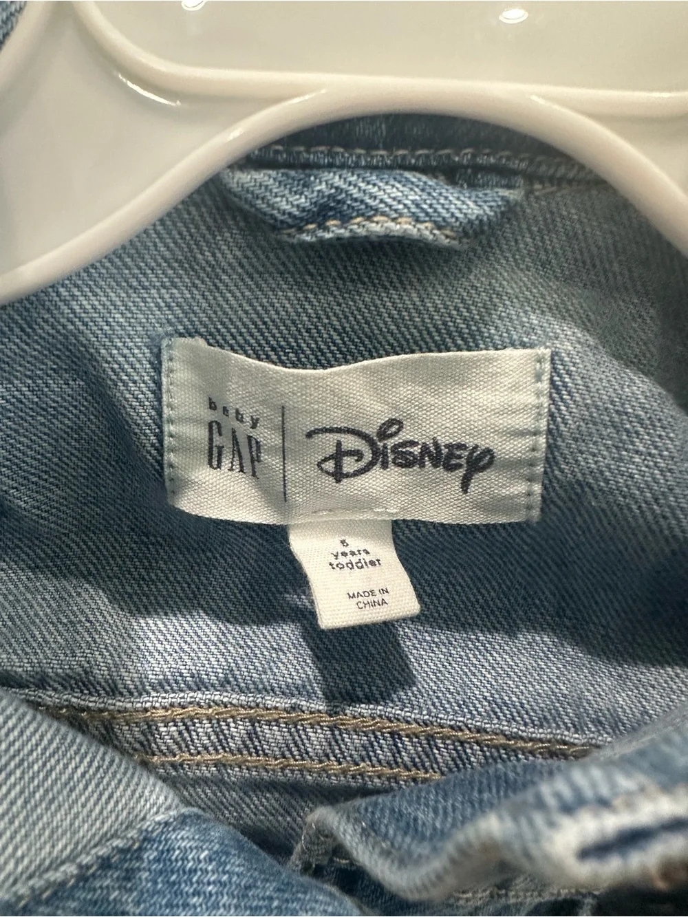 Baby Gap Minnie Mouse Blue Denim Jacket